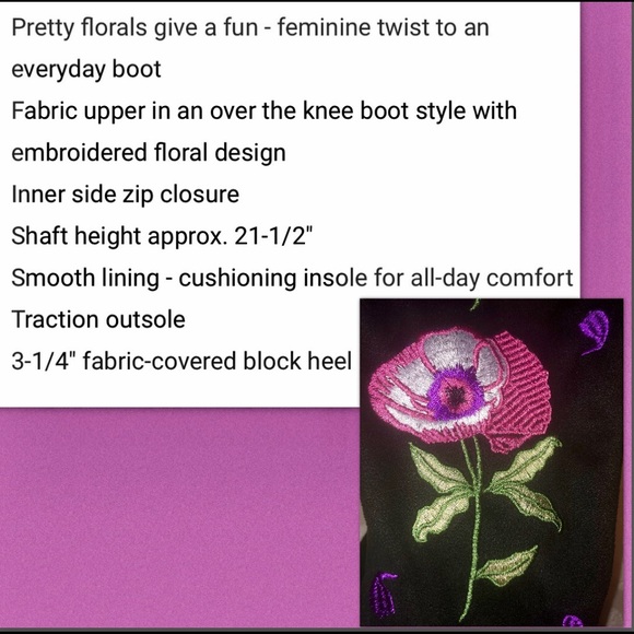 CARLOS SANTANA FLORAL EMBROIDERED OTK BOOT - Picture 7 of 8